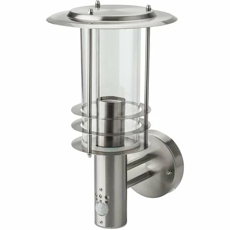 Grafner® Edelstahl Wandlampe Mit Bewegungsmelder 17WBPIR Wandleuchte Hofleuchte 3 Grafner® Edelstahl Wandlampe Mit Bewegungsmelder 17WBPIR Wandleuchte Hofleuchte