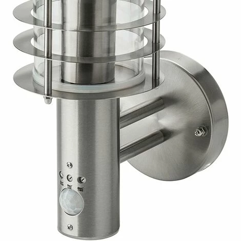 Grafner® Edelstahl Wandlampe Mit Bewegungsmelder 17WBPIR Wandleuchte Hofleuchte 5 Grafner® Edelstahl Wandlampe Mit Bewegungsmelder 17WBPIR Wandleuchte Hofleuchte – Bild 3