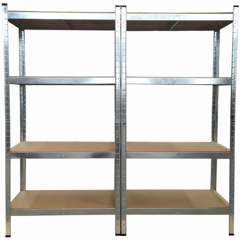 Grafner® Doppel Schwerlastregal 1,60m Werkstattregal 1400kg Traglast 7 Grafner® Doppel Schwerlastregal 1,60m Werkstattregal 1400kg Traglast – Bild 5