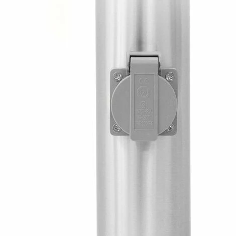 Grafner® Edelstahl Wegleuchte Mit 2 Außensteckdosen Gartenlampe 110 Cm 4er Set 5 Grafner® Edelstahl Wegleuchte Mit 2 Außensteckdosen Gartenlampe 110 Cm 4er Set – Bild 3