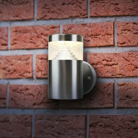 Grafner® Edelstahl Wandlampe 108WB Wandleuchte Mit Integrierten LED Leuchtmittel 7 Grafner® Edelstahl Wandlampe 108WB Wandleuchte Mit Integrierten LED Leuchtmittel – Bild 5