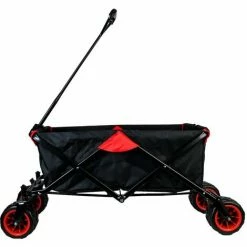 Grafner® Faltbarer Bollerwagen Offroad Schwarz/rot Handwagen Klappbar 10 Grafner® Faltbarer Bollerwagen Offroad Schwarz/rot Handwagen Klappbar -GRAFNER-shop 12166115 4