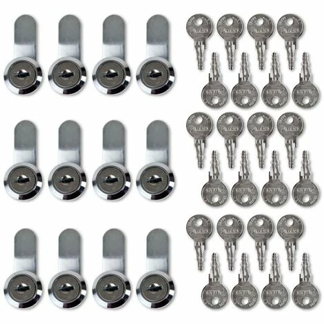 GRAFNER Briefkastenschloss Hebelschloß 22,5mm Mit 2 Schlüsseln Für Türstärken Bis 12mm Zylinderschloss 6er Set 6 GRAFNER Briefkastenschloss Hebelschloß 22,5mm Mit 2 Schlüsseln Für Türstärken Bis 12mm Zylinderschloss 6er Set – Bild 4