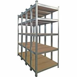 Grafner® Doppel Schwerlastregal 1,80m Werkstattregal Auf 5 Ebenen 1750kg Traglast TÜV / GS Geprüft -GRAFNER-shop 18282624 3