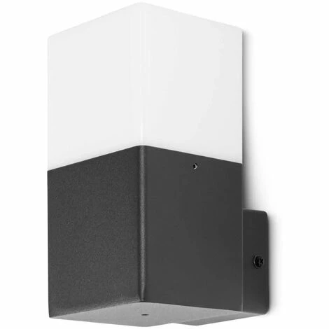 Grafner® Alu Wandlampe WL10801 Wandleuchte Anthrazit Einzeln 6 Grafner® Alu Wandlampe WL10801 Wandleuchte Anthrazit Einzeln – Bild 4