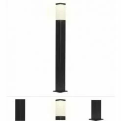 Grafner® Wegleuchte Standleuchte 100 Cm Anthrazit 2er Set