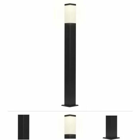 Grafner® Wegleuchte Standleuchte 100 Cm Anthrazit 2er Set 4 Grafner® Wegleuchte Standleuchte 100 Cm Anthrazit 2er Set – Bild 2