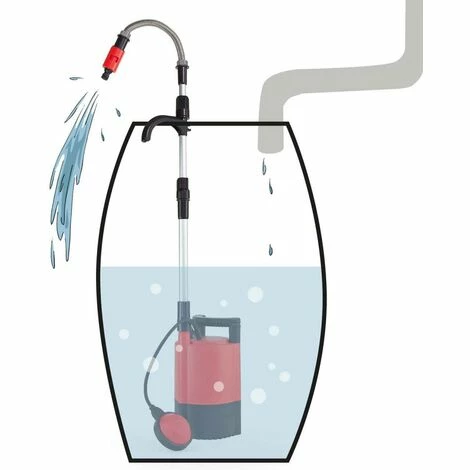 Grafner® Regenfasspumpe Schmutzwasserpumpe Gartenpumpe Regenwasserpumpe 400 Watt RP10811 4 Grafner® Regenfasspumpe Schmutzwasserpumpe Gartenpumpe Regenwasserpumpe 400 Watt RP10811 – Bild 2