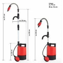 Grafner® Regenfasspumpe Schmutzwasserpumpe Gartenpumpe Regenwasserpumpe 400 Watt RP10811 9 Grafner® Regenfasspumpe Schmutzwasserpumpe Gartenpumpe Regenwasserpumpe 400 Watt RP10811 -GRAFNER-shop 24081713 3