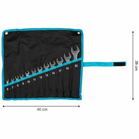 Grafner® Ring-Maulschlüssel Satz 12 Teilig MS10870 5 Grafner® Ring-Maulschlüssel Satz 12 Teilig MS10870 – Bild 3