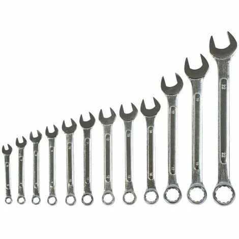 Grafner® Ring-Maulschlüssel Satz 12 Teilig MS10870 6 Grafner® Ring-Maulschlüssel Satz 12 Teilig MS10870 – Bild 4