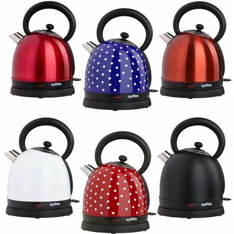 Grafner® Retro Wasserkocher Edelstahl in verschiedenen Farben Schwarz Grafner® Retro Wasserkocher Edelstahl In Verschiedenen Farben Schwarz -GRAFNER-shop 32561557 1