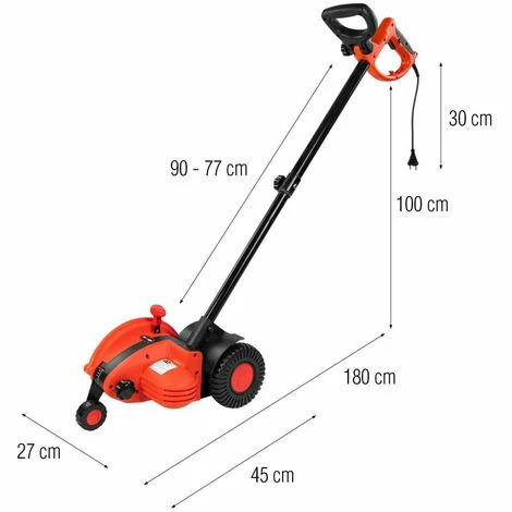 Grafner® 2in1 Rasenkantenschneider Und Fugenbürste RK10874 4 Grafner® 2in1 Rasenkantenschneider Und Fugenbürste RK10874 – Bild 2
