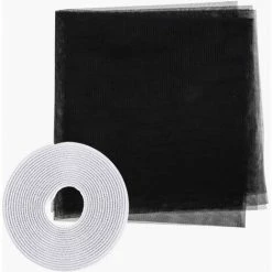 Grafner® Insektenschutz Fliegengitter Fenster 100x130cm Mit Klettband IS10903 Schwarz 9 Grafner® Insektenschutz Fliegengitter Fenster 100x130cm Mit Klettband IS10903 Schwarz -GRAFNER-shop 36320305 3