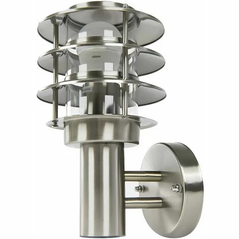 Grafner® Edelstahl-Wandlampe WL10924 3 Grafner® Edelstahl-Wandlampe WL10924