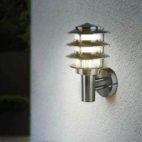 Grafner® Edelstahl-Wandlampe WL10924 4 Grafner® Edelstahl-Wandlampe WL10924 – Bild 2