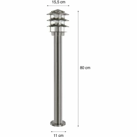 Grafner® Edelstahl-Wegeleuchte WL10927 6 Grafner® Edelstahl-Wegeleuchte WL10927 – Bild 4