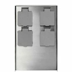 Grafner® Edelstahl Steckdosensäule Mit 4 Außensteckdosen Gartensteckdose Energiesäule 10 Grafner® Edelstahl Steckdosensäule Mit 4 Außensteckdosen Gartensteckdose Energiesäule -GRAFNER-shop 37535846 4