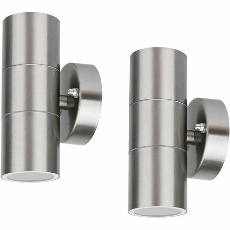 2er Set Grafner® Edelstahl-Wandlampen UP And Down WL10096 26AR 3 2er Set Grafner® Edelstahl-Wandlampen UP And Down WL10096 26AR