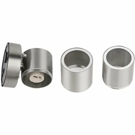 2er Set Grafner® Edelstahl-Wandlampen UP And Down WL10096 26AR 6 2er Set Grafner® Edelstahl-Wandlampen UP And Down WL10096 26AR – Bild 4