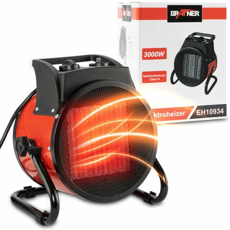 Grafner® Elektroheizer Heizlüfter Bauheizer 3000 Watt Heizstrahler EH10934 Grafner® Elektroheizer Heizlüfter Bauheizer 3000 Watt Heizstrahler EH10934 -GRAFNER-shop 44111610 1