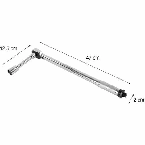 Grafner Drehmomentschlüssel 28-210Nm 1/2" Zoll Set 17 - 21 Mm DM10931 4 Grafner Drehmomentschlüssel 28-210Nm 1/2" Zoll Set 17 - 21 Mm DM10931 – Bild 2