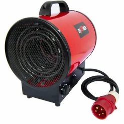 Grafner® Elektroheizer Heizlüfter Bauheizer 9 KW Heizstrahler EH10936
