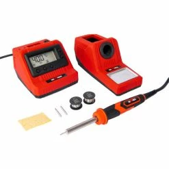 Grafner® Digitale Lötstation Mit Display 200 - 450°C 60W Feinlötkolben Lötkolben LS10942