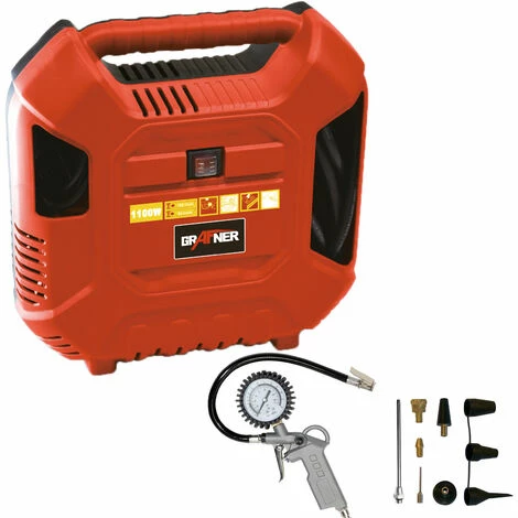 Grafner® Kompressor 8bar 180l/min Ölfrei Inkl. Druckluft - Set KO10945 3 Grafner® Kompressor 8bar 180l/min Ölfrei Inkl. Druckluft - Set KO10945