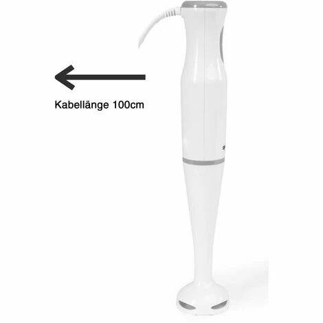 Grafner® Stabmixer Pürierstab Mixer Zerkleinerer Edelstahlmesser 7 Grafner® Stabmixer Pürierstab Mixer Zerkleinerer Edelstahlmesser – Bild 5