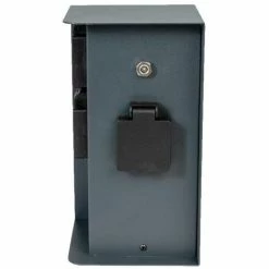 Grafner® Steckdosensäule Anthrazit Mit Dämmerungssensor Edelstahl Gartensteckdose Energiesäule AS109 5 Grafner® Steckdosensäule Anthrazit Mit Dämmerungssensor Edelstahl Gartensteckdose Energiesäule AS109 -GRAFNER-shop 60564711 4