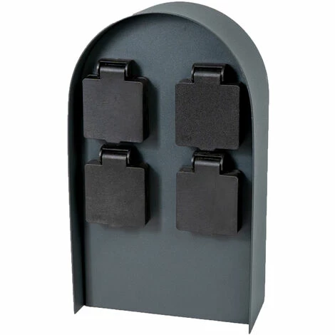 Grafner® Steckdosensäule mit 4 Außensteckdosen Edelstahl Gartensteckdose Energiesäule Grafner® Steckdosensäule Mit 4 Außensteckdosen Edelstahl Gartensteckdose Energiesäule -GRAFNER-shop 60706250 1