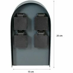 Grafner® Steckdosensäule Mit 4 Außensteckdosen Edelstahl Gartensteckdose Energiesäule 4 Grafner® Steckdosensäule Mit 4 Außensteckdosen Edelstahl Gartensteckdose Energiesäule -GRAFNER-shop 60706250 3