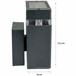 Grafner® LED Aluminium Wandlampe Außenleuchte Innenleuchte 9 Grafner® LED Aluminium Wandlampe Außenleuchte Innenleuchte -GRAFNER-shop 66090050 3