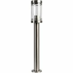 Grafner® Edelstahl Wegleuchte Gartenlampe 80cm Standleuchte
