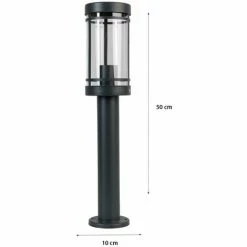 Grafner® Edelstahl Wegleuchte Gartenlampe 50cm Standleuchte Anthrazit 9 Grafner® Edelstahl Wegleuchte Gartenlampe 50cm Standleuchte Anthrazit -GRAFNER-shop 66209296 3