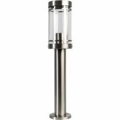 Grafner® Edelstahl Wegleuchte Gartenlampe 50cm Standleuchte