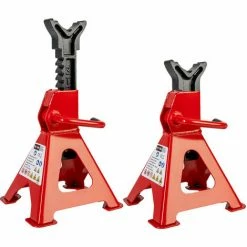 Grafner® Unterstellbock Set 3T KFZ Böcke Set - 3000 Kg Höhenverstellbar