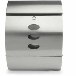 Grafner® Edelstahl Briefkasten Mit Zeitungsrolle Und 3 Sichtfenstern Postkasten 4 Grafner® Edelstahl Briefkasten Mit Zeitungsrolle Und 3 Sichtfenstern Postkasten -GRAFNER-shop 9991920 3