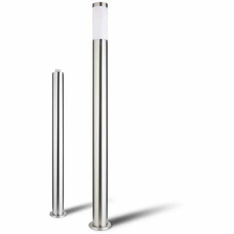 Grafner® 110cm Edelstahl Wegleuchte WL10190 Gartenlampe Einzeln 4 Grafner® 110cm Edelstahl Wegleuchte WL10190 Gartenlampe Einzeln – Bild 2