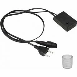 Grafner® Anschlusskabel Mit 8 Funktionen Für LED Lichtschlauch Ø 13mm Inkl. Endkappe Stromadapter