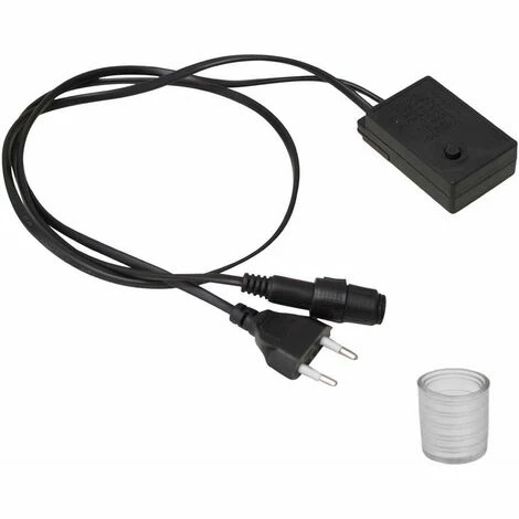 Grafner® Anschlusskabel Mit 8 Funktionen Für LED Lichtschlauch Ø 13mm Inkl. Endkappe Stromadapter 3 Grafner® Anschlusskabel Mit 8 Funktionen Für LED Lichtschlauch Ø 13mm Inkl. Endkappe Stromadapter