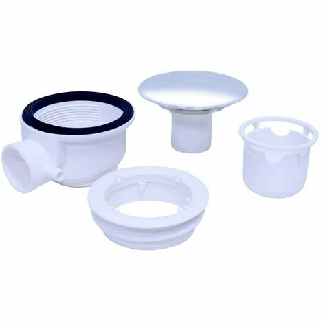 Grafner® Ablaufgarnitur Für Duschwanne Ø 84 - 96 Mm Mit Flexschlauch 7 Grafner® Ablaufgarnitur Für Duschwanne Ø 84 - 96 Mm Mit Flexschlauch – Bild 5