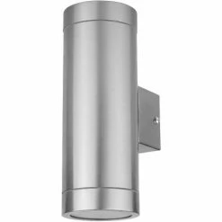 Grafner® Edelstahl Wandlampe 123WB-2 Leuchte Lichtschein Up Down Oben Unten