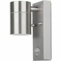 Grafner® Edelstahl Wandlampe Mit Bewegungsmelder 26BPIR Leuchte Lichtschein Down/Unten