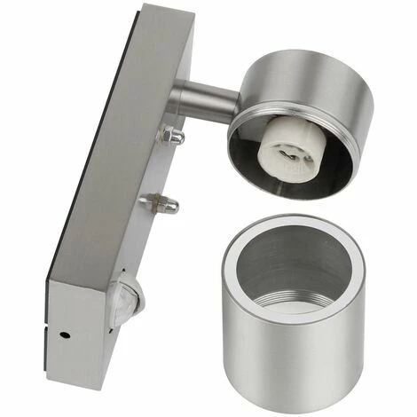 Grafner® Edelstahl Wandlampe Mit Bewegungsmelder 26BPIR Leuchte Lichtschein Down/Unten 7 Grafner® Edelstahl Wandlampe Mit Bewegungsmelder 26BPIR Leuchte Lichtschein Down/Unten – Bild 5