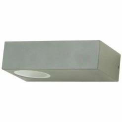 Grafner® Aluminium LED Wandlampe 6046 Leuchte Lichtschein Up&Down/Oben&Unten In Dunkelgrau