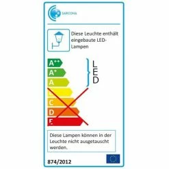 Grafner® Aluminium LED Wandlampe 6046 Leuchte Lichtschein Up&Down/Oben&Unten In Dunkelgrau 10 Grafner® Aluminium LED Wandlampe 6046 Leuchte Lichtschein Up&Down/Oben&Unten In Dunkelgrau -GRAFNER-shop 9992240 4