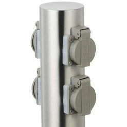 Grafner® Edelstahl Steckdosensäule Mit 4 Außensteckdosen Gartensteckdose Energiesäule 4 Grafner® Edelstahl Steckdosensäule Mit 4 Außensteckdosen Gartensteckdose Energiesäule -GRAFNER-shop 9992364 3