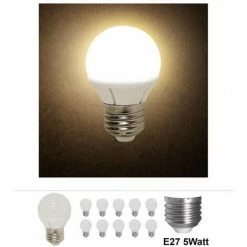 Grafner® LED Leuchtmittel E27 5 Watt 3000K Warmweiss 10er Set 7 Grafner® LED Leuchtmittel E27 5 Watt 3000K Warmweiss 10er Set -GRAFNER-shop 9994377 3